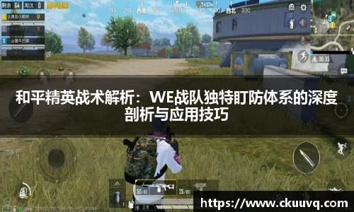 和平精英战术解析：WE战队独特盯防体系的深度剖析与应用技巧